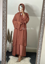 Load image into Gallery viewer, Zaahira Abaya in Rose Taupe