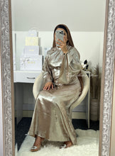 Load image into Gallery viewer, Zoya Metallic Dress