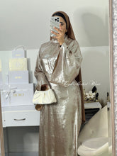 Load image into Gallery viewer, Zoya Metallic Dress