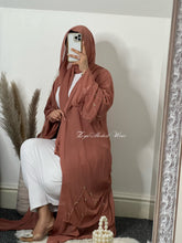 Load image into Gallery viewer, Zaahira Abaya in Rose Taupe