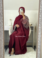 Load image into Gallery viewer, LUXURY ABAYA
Eid Abaya
Maroon Abaya