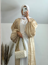 Load image into Gallery viewer, Nude Shimmer Abaya
