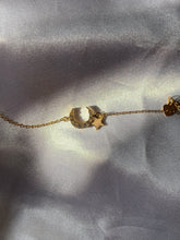 Load image into Gallery viewer, S925 Gold Plated Moon Bracelet