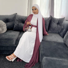 Load image into Gallery viewer, Cuffed Sleeve Open Abaya