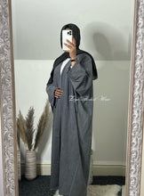 Load image into Gallery viewer, Corduroy Open Abaya
