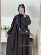 Load image into Gallery viewer, Closed Corduroy Abaya
