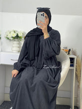 Load image into Gallery viewer, Closed Corduroy Abaya
