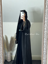 Load image into Gallery viewer, Mahnoor Abaya (3 Piece Set)
