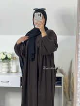 Load image into Gallery viewer, Closed Corduroy Abaya
