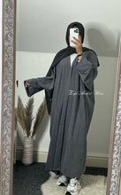 Load image into Gallery viewer, Corduroy Open Abaya
