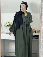 Load image into Gallery viewer, Closed Corduroy Abaya
