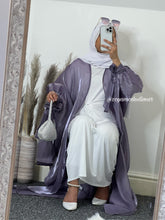 Load image into Gallery viewer, Organza Abaya in Lavender
