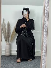 Load image into Gallery viewer, Black Zaynah Abaya
