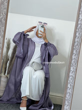 Load image into Gallery viewer, Organza Abaya in Lavender
