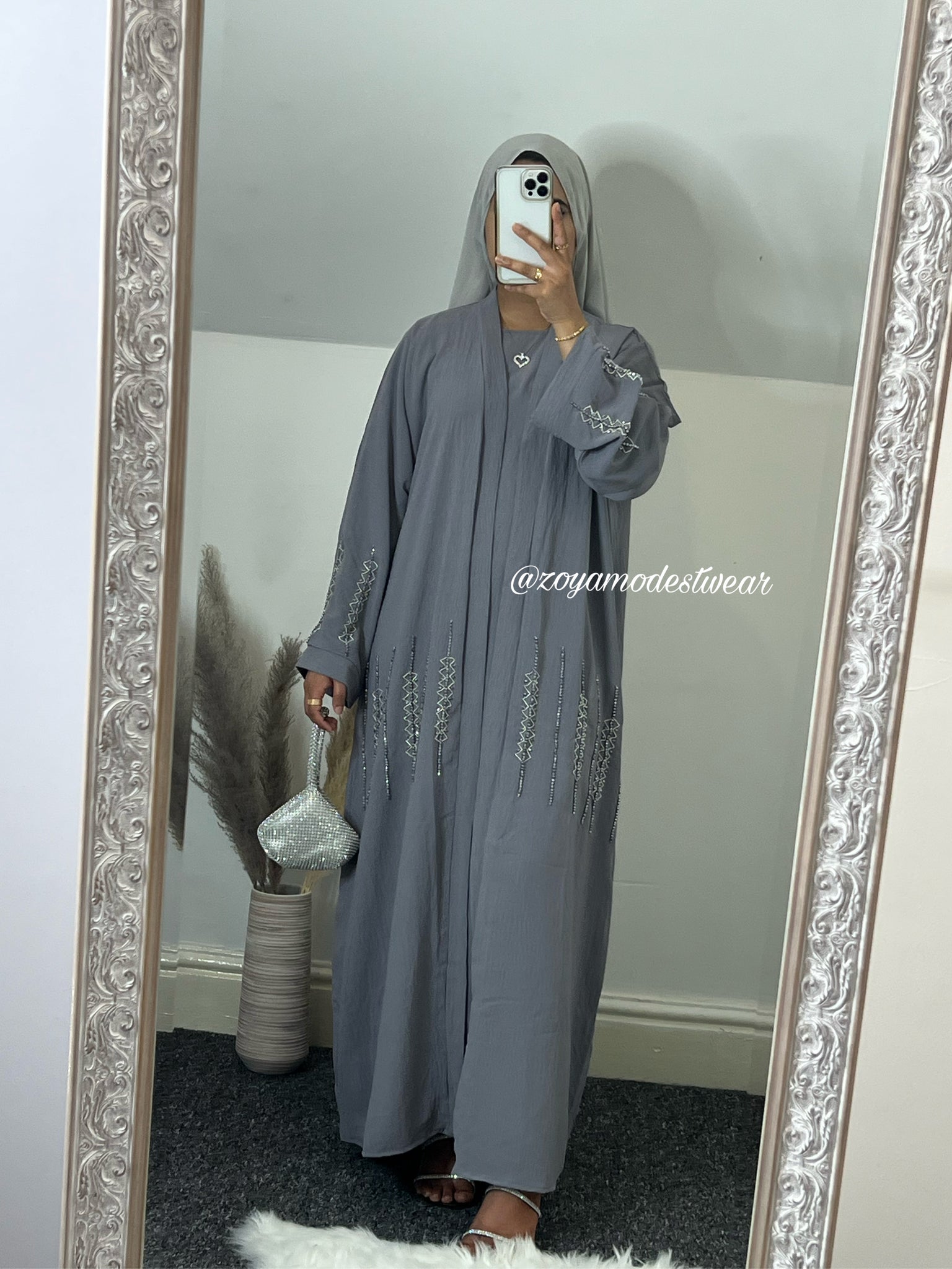 Maryam Abaya 3 Piece Abaya Set Zoya Modest Wear